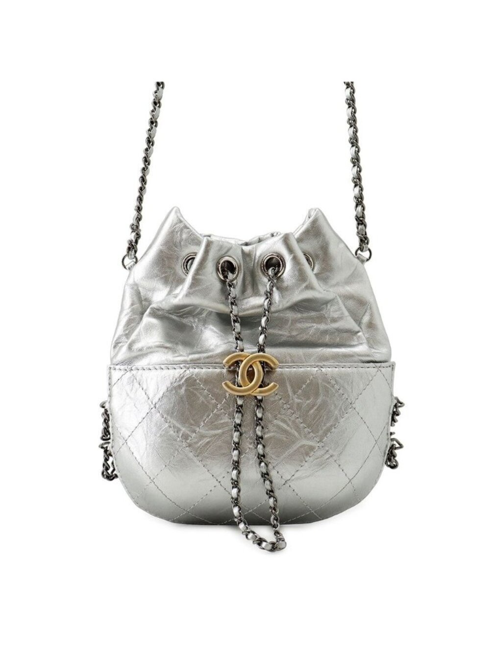 Chanel Chain Shoulder Bag Gabrielle de Leather